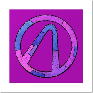 Vault Symbol Stitched Eridium - Borderlands Posters and Art